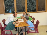 קבוצת הבנים, ד-ו עם הרב ניר.