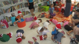 שעת סיפור בספריה 112